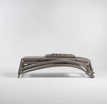 Шезлонг-лежак пластиковый Atlantico 172-204X70X35 CM