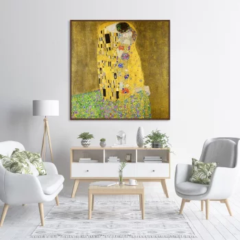Постер The Kiss 105X105 CM