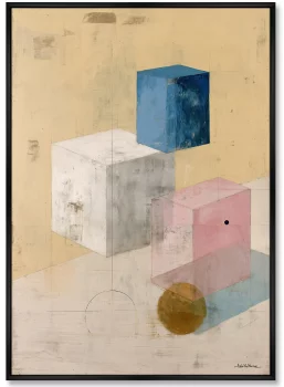 Набор из двух постеров на холсте Geometric Billiards 75X105 / 75X105 CM