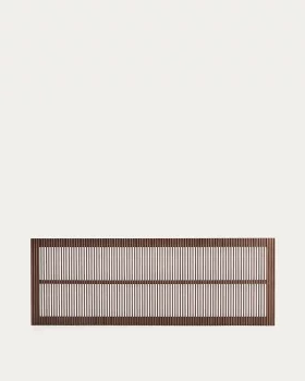 Изголовье из массива ясеня с отделкой под орех Beyla 195X3X70 CM