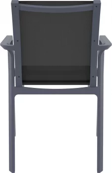 Стул садовый Pacific 57X62X90 CM серый