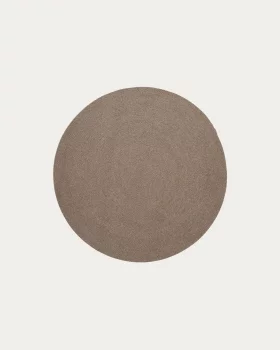 Ковёр Despas из синтетических волокон бежевый 150X150X1 CM