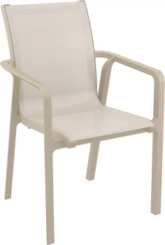 Стул садовый Pacific 57X62X90 CM бежевый