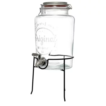 Диспенсер для напитков с подставкой maison jar, 5 л