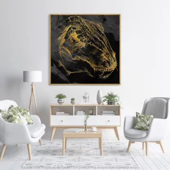 Постер на холсте Dino Mate 105X105 CM