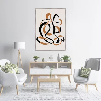 Репродукция на холсте Horse Rider 75X105 CM