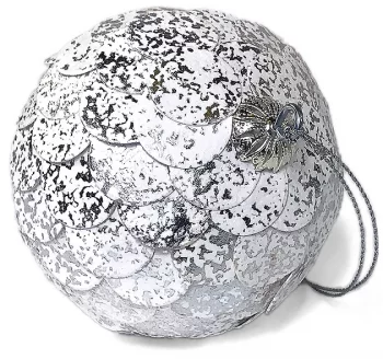 Шар новогодний декоративный Paper ball 9X9X9 CM
