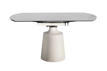 Стол обеденный раскладной с керамической столешницей 90X150X75 CM