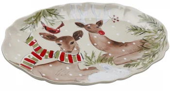 Блюдо сервировочное Deer Friends 50X35X4 CM