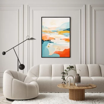 Постер на холсте Foothills 75X105 CM