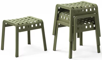 Табурет пластиковый Poggio 49X42X44 CM