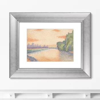 Постер The Banks of the Marne at Dawn 51X41 CM