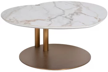 Стол журнальный Opulent Sunburst 82X70X36 CM