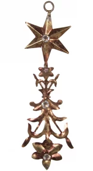Декоративная звезда Vintage 14 CM