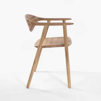 Стул Монако дуб тон натуральный (матовый) 57.5X54.5X77 CM