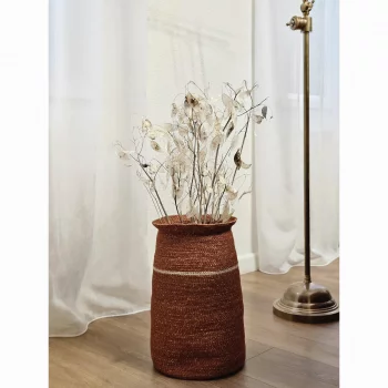 Ваза плетеная цилиндр Ochra 23X37 CM