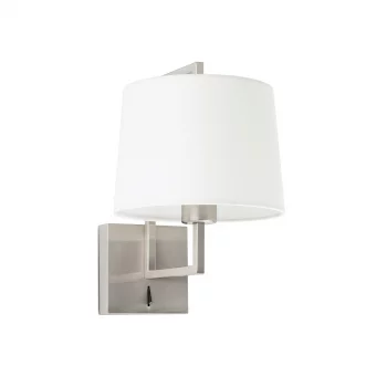 Настенный светильник Frame никель/белый 28X19X17.6 CM
