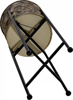Набор из трёх кашпо на подставках Adjoa 35X35X80 / 29X29X71 / 24X24X64 CM