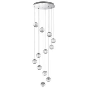 Каскадная люстра Crystal