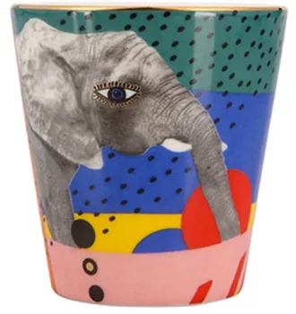Чашка без ручки Wild Life Elephant 320 ml