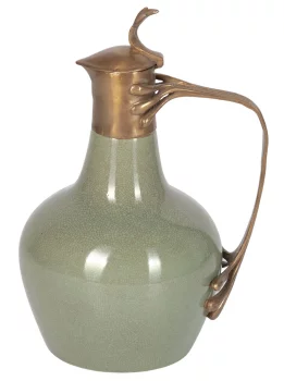 Кувшин Нефритовая глазурь 21.5X17X29 CM