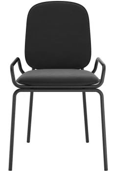 Стул Ror double frame 50X56X82 CM чёрный