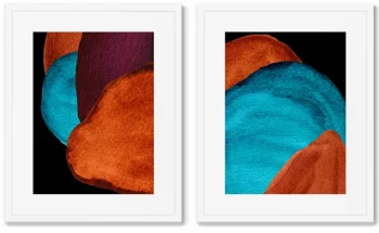 Набор из двух постеров Forms and colors 42X52 / 42X52 CM