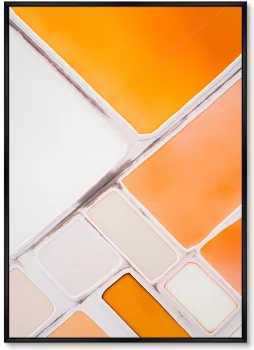 Набор из двух постеров на холсте Salt lakes 75X105 / 75X105 CM