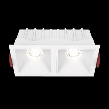 Встраиваемый светильник Альфа LED белый 126x65 мм