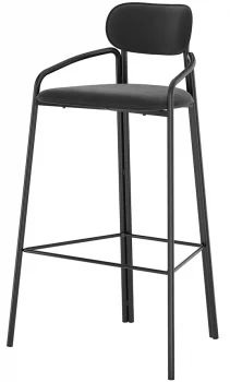 Стул барный Ror 62X51X97 CM чёрный