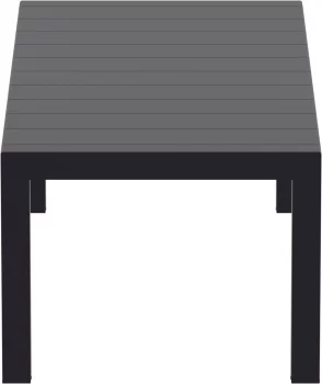 Стол пластиковый раздвижной Vegas 180-220X100X75 CM чёрный