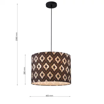 Подвесной светильник Etiam 40X40X31 CM
