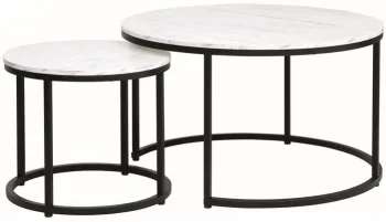 Комплект столиков Dion 80X80X48 / 48X48X42 CM