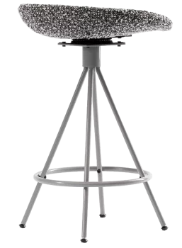 Полубарный вращающийся стул Кобе 48X46X72 CM