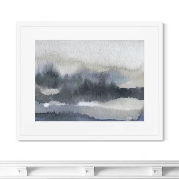 Постер в раме Forest after the rain 52X42 CM