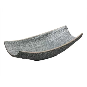 Блюдо прямоугольное 25*12*5,5 см Side Up4 Stone Untouched Taiga P.L. Proff Cuisine [1]
