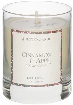 Свеча ароматическая Gifting Cinnamon and Apple 40 часов горения