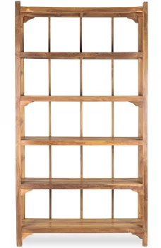 Антикварный деревянный стеллаж Vintage 123X45X230 CM