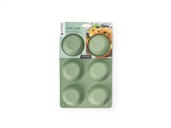 Форма силиконовая для выпечки 6 маффинов AllCook 23.8X16.1X4 CM