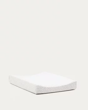 Белый хлопковый чехол для пеленального матраса Olna 50X70X14 CM
