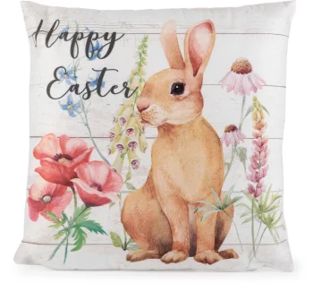 Декоративная подушка со съёмным чехлом Happy Easter 29X9X29 CM