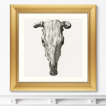 Постер Skull 61X61 CM