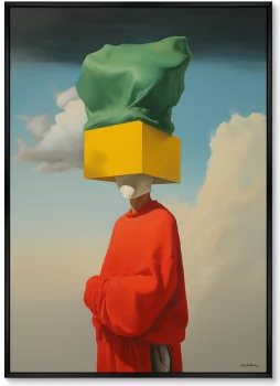 Постер на холсте Homo novus 75X105 CM