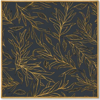 Постер на холсте Symphony of leaves 105X105 CM