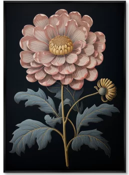 Постер на холсте Lonely flower 75X105 CM