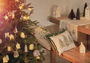 Дорожка с вышивкой Christmas Decorations 150X45 CM