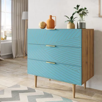 Шифоньер Line 90X50X0 CM blue