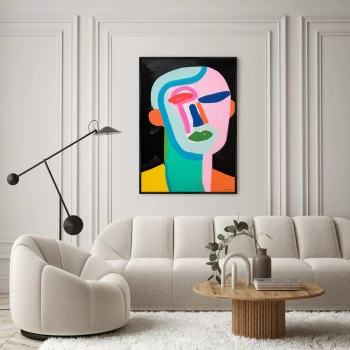 Постер на холсте The Mask Collection 75X105 CM