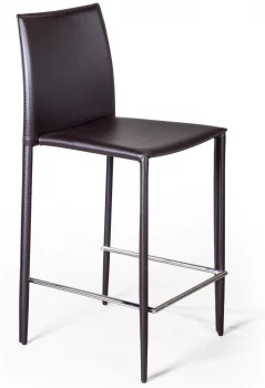 Стул полубарный Rolf 45X49X99 CM коричневый