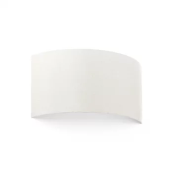 Горизонтальное полукруглое бра Cotton бежевое 37X15X20 CM